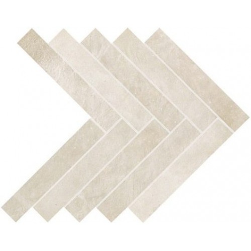Atlas Concorde Декор Dwell Off-white Herringbone 36,2x41,2 A1C9