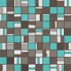 Atlas Concorde Мозаика Dwell Turquoise Mosaico Mix 2,8х2,8 9DMT