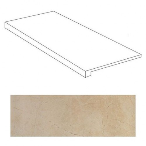 Atlas Concorde Ступень Marvel Beige Scalino 33x75 ASM2
