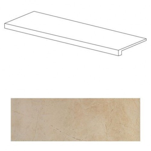 Atlas Concorde Ступень Marvel Beige Scalino 33x90 ASMK