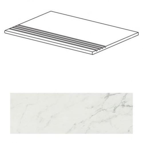 Atlas Concorde Ступень Marvel Calacatta Gradino 30x60 ASLQ