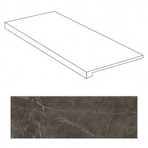 Atlas Concorde Ступень Marvel Grey Scalino 33x75 ASM7