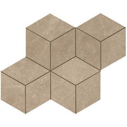 Atlas Concorde Мозаика Marvel Edge Elegant Sable Mosaico Esagono Lappato AEPJ
