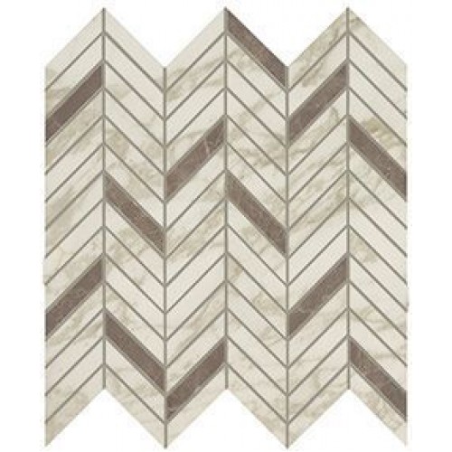 Atlas Concorde Мозаика Marvel Edge Royal Calacatta Mosaico Twill Lappato AEPS