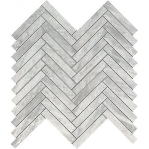 Atlas Concorde Декор Marvel Stone Bardiglio Grey Herringbone Wall 30x30,5 9SHB