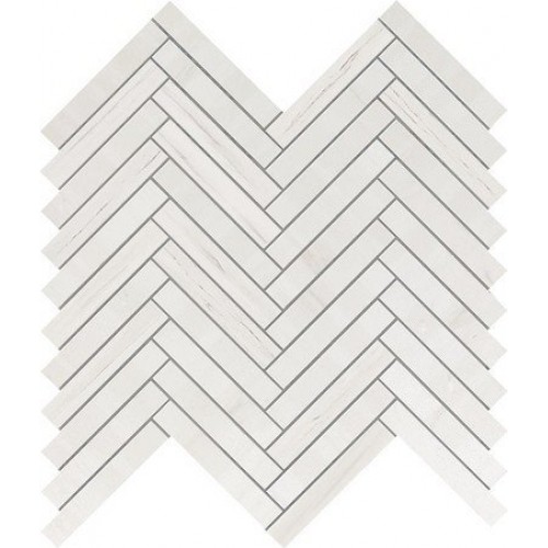 Atlas Concorde Декор Marvel Stone Bianco Dolomite Herringbone Wall 30x30,5 9SHD