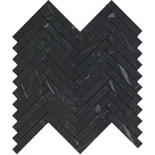 Atlas Concorde Декор Marvel Stone Nero Marquina Herringbone Wall 30x30,5 9SHN