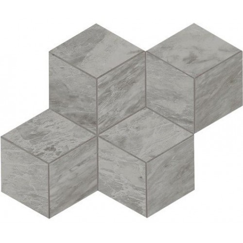 Atlas Concorde Мозаика Marvel Stone Bardiglio Grey Mosaico Esagono Lapp AS2I