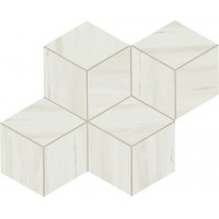 Мозаика Marvel Stone Bianco Dolomite Mosaico Esagono Lapp