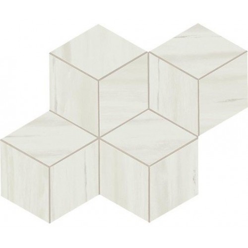 Atlas Concorde Мозаика Marvel Stone Bianco Dolomite Mosaico Esagono Lapp AS2G