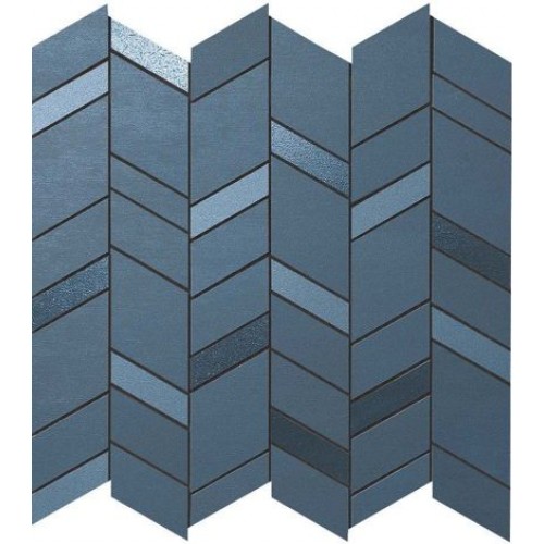 Atlas Concorde Мозаика Mek Blue mosaico chevron wall 5х3,5х1,7,5х5,5 9MCU