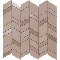 Мозаика Mek Rose mosaico chevron wall 5х3,5х1,7,5х5,5