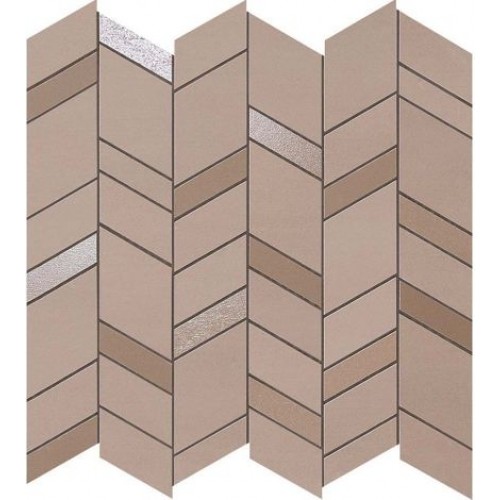 Atlas Concorde Мозаика Mek Rose mosaico chevron wall 5х3,5х1,7,5х5,5 9MCR
