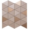 Atlas Concorde Мозаика Mek Rose mosaico diamond wall 7,4х7,4 9MDR