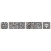 Бордюр Grazia Grey Nefertiti 6,2x40,5