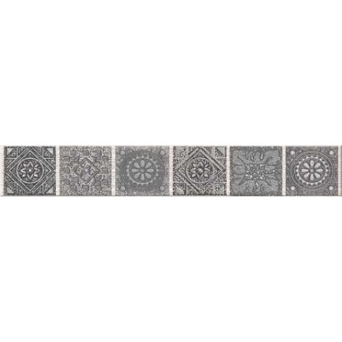 Azori Бордюр Grazia Grey Nefertiti 6,2x40,5 585581001