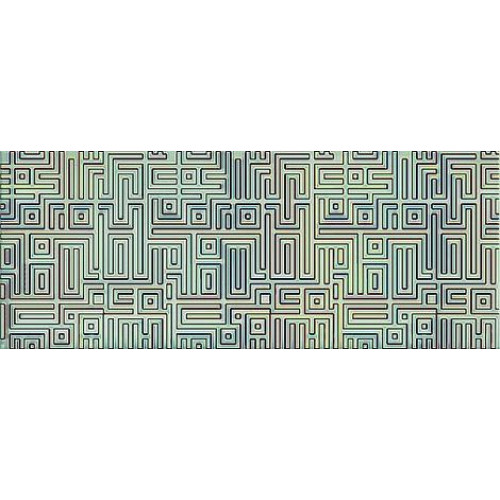 Azori Декор Nuvola Verde Labirint Decor 20,1x50,5 586612001