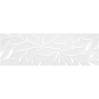 Плитка Blanco Brillo leaves 30x90