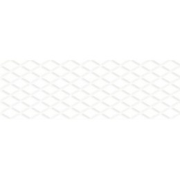 Плитка Урбан белый ромбы 20x60