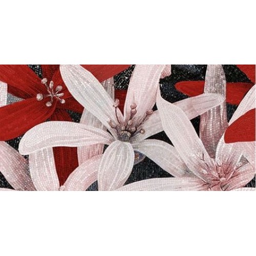 Ceramica Classic Декор April бордо 2 25x50 