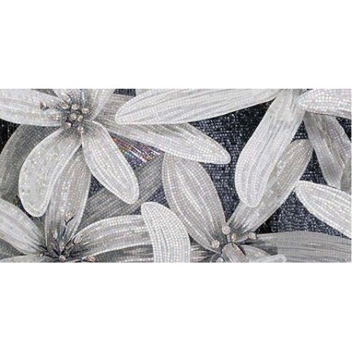 Ceramica Classic Декор April черный 3 25x50 