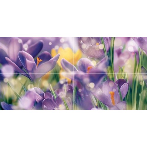 Ceramica Classic Панно Crocus (из 4-х плиток) 40x80 P4D286