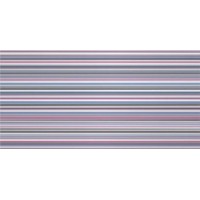 Декор Enigma полоски синий 25x50