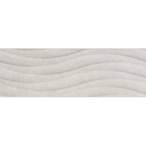 Ceramika Color Плитка Luxor Wave white 25x75 