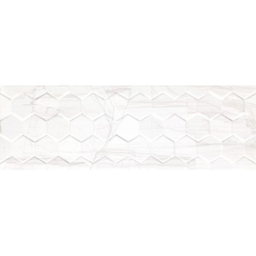 Ceramika Konskie Плитка Brennero White hexagon 25x75 
