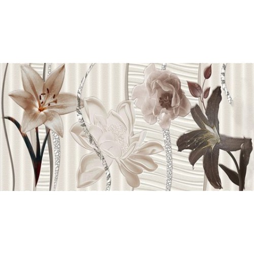 Cube Ceramica Декор Pegas Decor Flower 2 25x50 