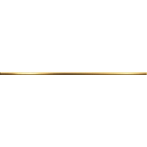 Delacora Бордюр Listello Gold 1,3x74 BW0LIS09