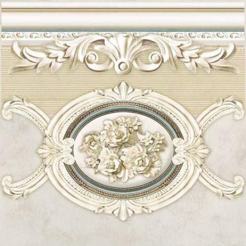 Europa Ceramica Декор Melisa Dec Afina Losanga 45x45 