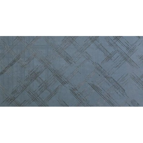 Fap Ceramiche Декор Bloom Metal Blue Silver Inserto 80x160 