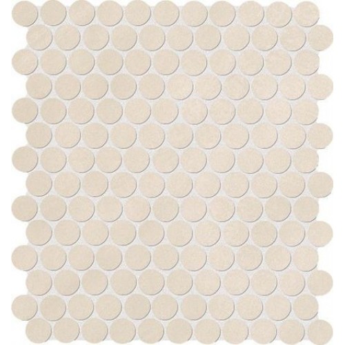 Fap Ceramiche Декор Color Now Beige Round Mosaico 29,5x32,5 