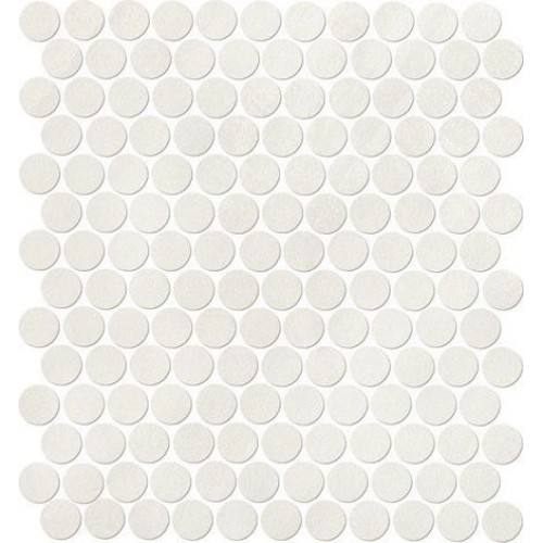 Fap Ceramiche Декор Color Now Ghiaccio Round Mosaico 29,5x32,5 