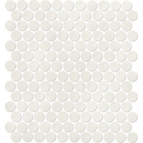 Fap Ceramiche Декор Color Now Ghiaccio Round Mosaico 29,5x32,5 