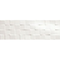 Плитка Lumina Square White Gloss 25x75