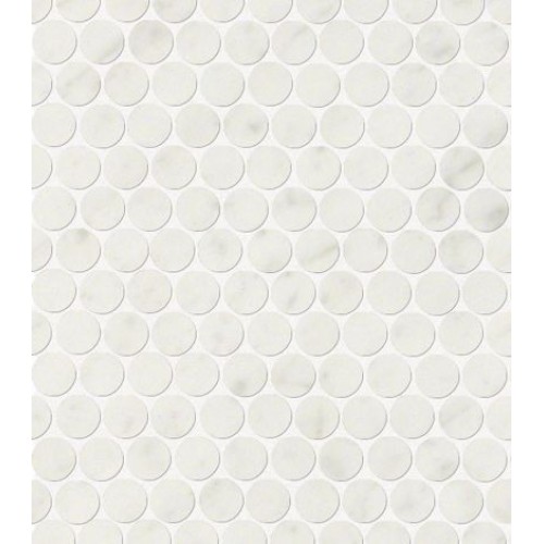 Fap Ceramiche Мозаика Roma Diamond Carrara Round Mosaico 2,2х2,2 