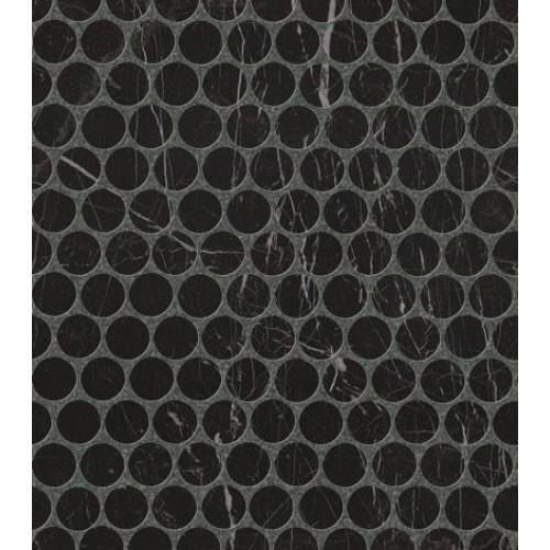 Fap Ceramiche Мозаика Roma Diamond Nero Reale Round Mosaico 2,2х2,2 