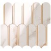 Fap Ceramiche Мозаика Roma Gold Calacatta Oro/Onice Miele Mosaico Archs 