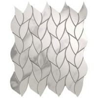 Мозаика Roma Gold Carrara Superiore Leaves Mosaico Brillante