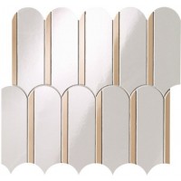 Мозаика Roma Gold Onice Neve/Onice Miele Mosaico Archs