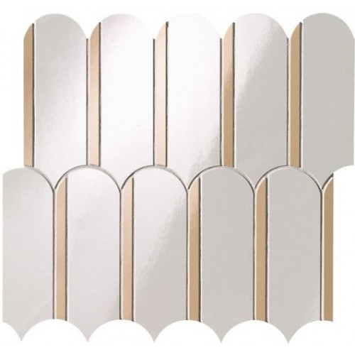 Fap Ceramiche Мозаика Roma Gold Onice Neve/Onice Miele Mosaico Archs 