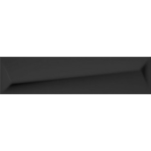 ITT Ceramic Плитка Boston Black Shiny 7,5x30 