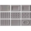 Imola Ceramica Плитка Cento Per Cento Cacao DG Dark Grey 12x18 CACAO DG