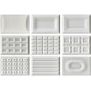 Imola Ceramica Плитка Cento Per Cento Cacao W White matt 12x18 CACAO MATT W