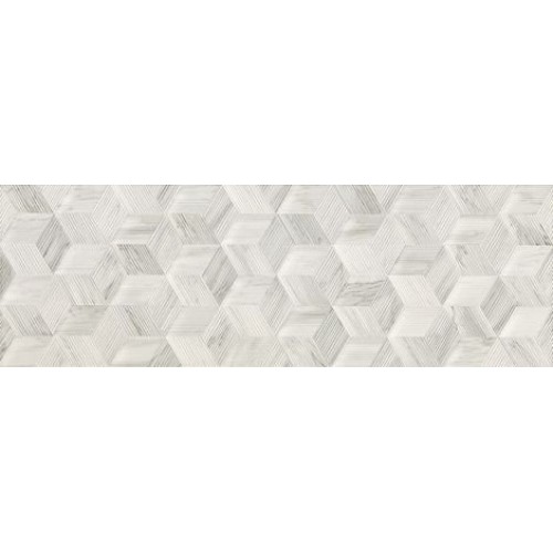 Impronta Плитка White Experience Wall Cube Velluto 32x96,2 WE1196C