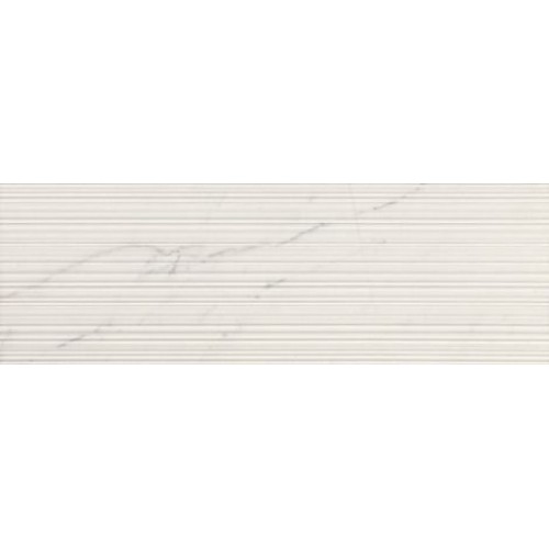 Impronta Плитка White Experience Wall Inciso Velluto 32x96,2 WE1196I