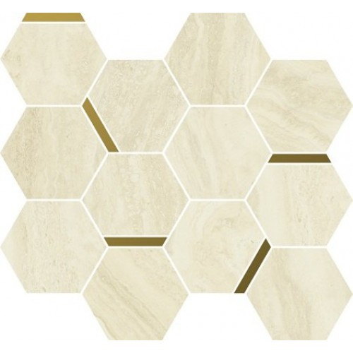 Italon Декор Charme Advance Wall Project Alabastro Mosaico Chic 28,3x32,8 600110000940