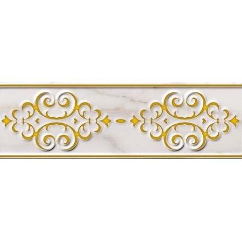 Italon Бордюр Charme Evo Wall Project Calacatta Listello Deluxe 8x25 600090000370